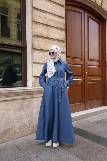 فستان منيرة-جينز